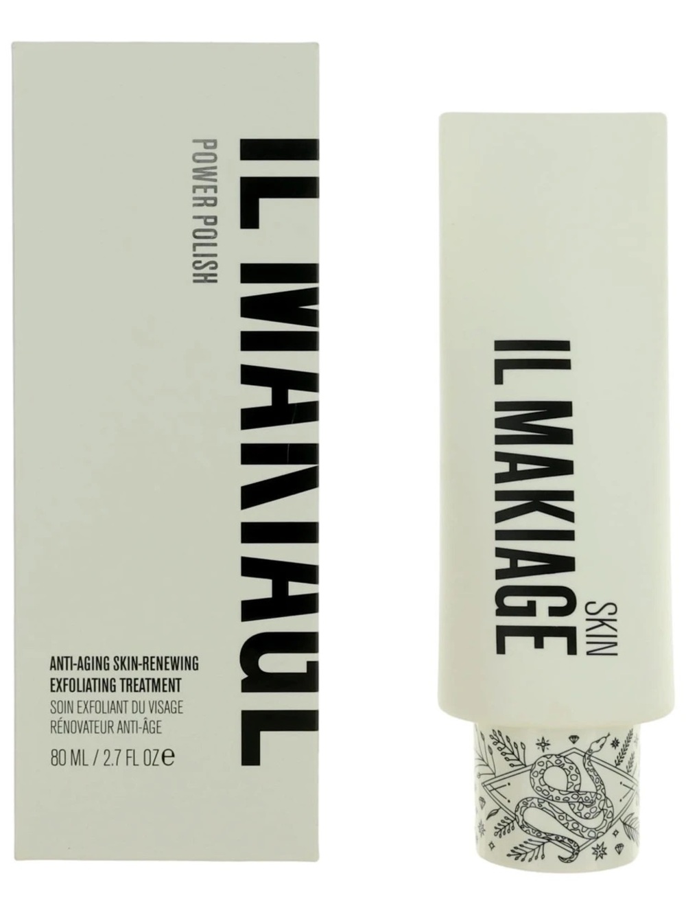 NEW SEALED IL MAKIAGE Power Polish Exfoliator 2.7 oz Anti-Aging Skin Renewing